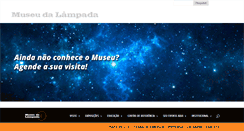 Desktop Screenshot of museudalampada.com.br
